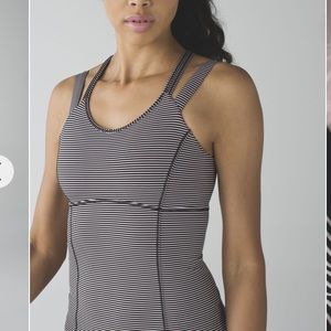 Lululemon Happy Strappy Tank Mini Pop Stripe 4